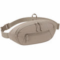 Gürteltasche 32 x 8 x 16 cm aus Polyester in Taupe mit verstellbarem Gurt